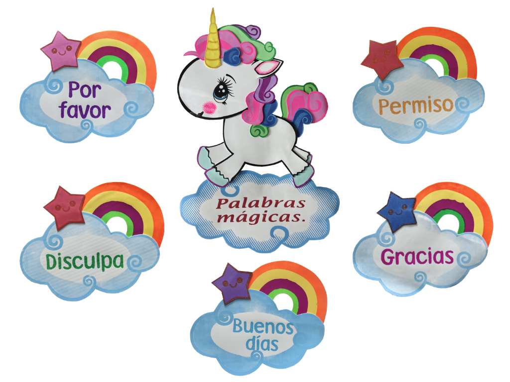 Palabras Mágicas Unicornio